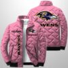 Ravens Est 1996 Winter Warm Quilted Jacket 5