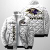 Ravens Est 1996 Winter Warm Quilted Jacket 6