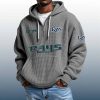 Rays Est 1998 Quarter Zip Waffle Hoodie 5