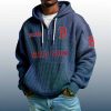 Red Sox Est 1901 Quarter Zip Waffle Hoodie 6