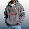 Reds Est 1881 Quarter Zip Waffle Hoodie 5