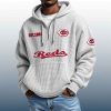 Reds Est 1881 Quarter Zip Waffle Hoodie 8