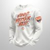Retro Bears Good Better Best Print Waffle Sweatshirt 4