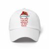 Retro Christmas The Only Red Hat Allowed In This Home Print Baseball Cap 3
