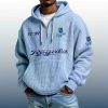 Royals Est 1969 Quarter Zip Waffle Hoodie
