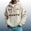 SF Giants Est 1883 Quarter Zip Waffle Hoodie