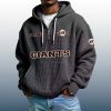 SF Giants Est 1883 Quarter Zip Waffle Hoodie 2