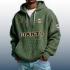 SF Giants Est 1883 Quarter Zip Waffle Hoodie 4