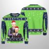 Sam Darnold Jaxon Smith Njigba Seahawks Ugly Christmas Sweater