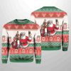 Santa And Jesus Selfie Ugly Christmas Sweater