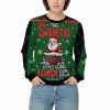 Santa Loves Going Down Ugly Christmas Sweater 3