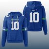 Seahawks Cooper Kupp 10 Waffle Hoodie