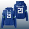 Seahawks Devon Witherspoon 21 Waffle Hoodie