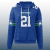 Seahawks Devon Witherspoon 21 Waffle Hoodie 2