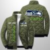 Seahawks Est 1976 Winter Warm Quilted Jacket 2