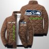 Seahawks Est 1976 Winter Warm Quilted Jacket 4