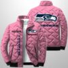 Seahawks Est 1976 Winter Warm Quilted Jacket 5