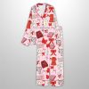 Shes A Bow Christmas Girly Satin Pajama Set 3