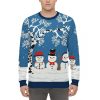 Snowman Beauty Ugly Christmas Sweater