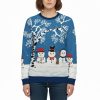 Snowman Beauty Ugly Christmas Sweater 3
