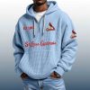 St Cardinals Est 1882 Quarter Zip Waffle Hoodie 3