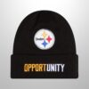 Steelers 2025 Opportunity Inspire Change Beanie Hat 2