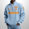 Tennessee Est 1891 Waffle Stand Collar Half Zip Sweatshirt 2