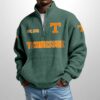 Tennessee Est 1891 Waffle Stand Collar Half Zip Sweatshirt 3