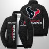 Texans Est 2002 Winter Warm Quilted Jacket 3