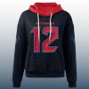 Texans Nico Collins 12 Waffle Hoodie 2