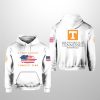 The University Of Tennessee Knoxville A True Patriot Charlie Kirk 2025 Hoodie