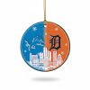 Tigers x Lions Skyline Christmas Ornament