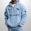 Titans Est 1959 Half Zip Waffle Hoodie