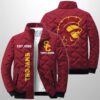 Trojans Est 1988 Winter Warm Quilted Jacket