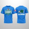 Tulane 2025 American Conference Football Champions Shirt 2