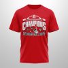 UGA 2025 SEC Football Back To Back Champions Shirt 2