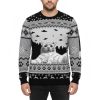 Ufo Cat Selfie Ugly Christmas Sweater