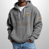 Vikings Est 1960 Half Zip Waffle Hoodie2