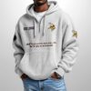 Vikings Est 1960 Half Zip Waffle Hoodie4