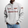Virginia Tech Est 1892 Waffle Stand Collar Half Zip Sweatshirt 7 Virginia Tech Est 1892 Waffle Stand Collar Half Zip Sweatshirt 4