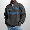 Wildcats Est 1881 Waffle Stand Collar Half Zip Sweatshirt 2