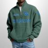Wildcats Est 1881 Waffle Stand Collar Half Zip Sweatshirt 3