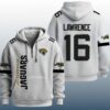 16 Lawrence Jaguars Quarter Zip Waffle Hoodie 2