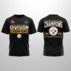 2025 AFC North Division Champions Steelers Shirt