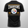 2025 AFC North Division Champions Steelers Shirt 3