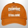 2025 Longhorns Citrus Bowl Champions Hoodie Joggers Cap 3