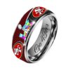 2026 49ers SB LX Silver Tungsten Ring 2