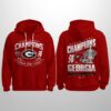2026 Bulldogs Sugar Bowl Champions Hoodie Joggers Cap