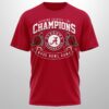 2026 Crimson Tide Rose Bowl Champions Shirt 2