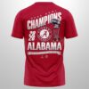 2026 Crimson Tide Rose Bowl Champions Shirt 3